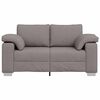 vidaXL Sofa Taupe 160 x 77 x 82 cm Fabric