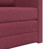 vidaXL Sofa Bed Wine Red 74 x 77 x 81 cm Velvet