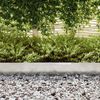 vidaXL Lawn Edging Silver 450 x 0.05 x 15 cm Galvanised Steel