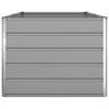 vidaXL Planter Light Grey 195 x 100 x 75 cm Galvanised Steel