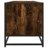 vidaXL TV Cabinet Smoked Oak 180x40x46 cm Engineered Wood