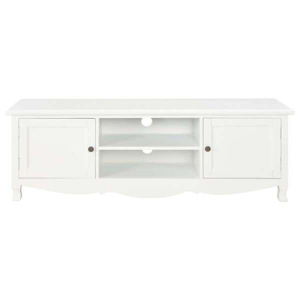 vidaXL TV Cabinet White 120x30x40 cm Wood