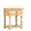 vidaXL Bedside Cabinet 40x35x50 cm Solid Mango Wood