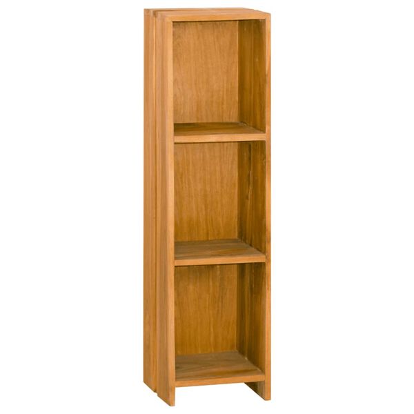 vidaXL Bookshelf 30x30x110 cm Solid Teak Wood