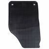 vidaXL Car Mat 4 pcs Black suitable for VW POLO 10 / 01-09 NS Rubber