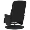 vidaXL Massage Recliner Chair Black 91 x 71 x 105.5 cm Velvet