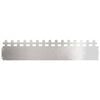 vidaXL Lawn Edgings 10 pcs 103 x 0.05 x 22 cm Stainless Steel Silver