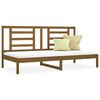 vidaXL Day Bed without Mattress Honey Brown 90x200 cm Solid Wood Pine