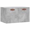 vidaXL Wall Cabinet Concrete Grey 60x36,5x35 cm Engineered Wood