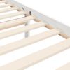 vidaXL Bed Frame without Mattress White 160x200 cm Solid Wood Pine