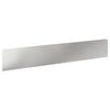 vidaXL Lawn Edging 20 pcs 100 x 18 cm Steel Silver