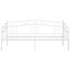vidaXL Sofa Bed Frame without Mattress White Metal 90x200 cm