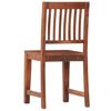 vidaXL Dining Chairs 2 pcs Solid Mango Wood