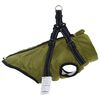 vidaXL Dog Coat Army Green L32