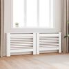 vidaXL Radiator Covers 2 pcs White 112x19x81,5 cm MDF