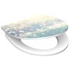 SCH&Uuml;TTE Duroplast High Gloss Toilet Seat with Soft-Close MAGIC LIGHT