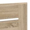 vidaXL Bed Frame with Drawer Sonoma Oak 120 x 200 cm Engineered Wood