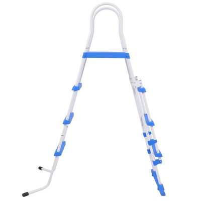 vidaXL Above-Ground Pool Safety Ladder with 3 Steps 122 cm