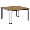vidaXL Coffee Table Artisan Oak 59 x 59 x 45 cm Engineered Wood