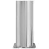 vidaXL Chimney Head Extension Silver 31 x 31 x 50 cm Stainless Steel