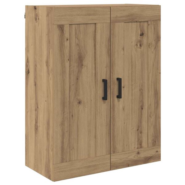 vidaXL Wall Mounted Cabinet Artisan Oak 69.5 x 34 x 90 cm