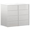 vidaXL Wheelie Bin Storage for 2 Bins Silver 136 x 77.5 x 115.5 cm