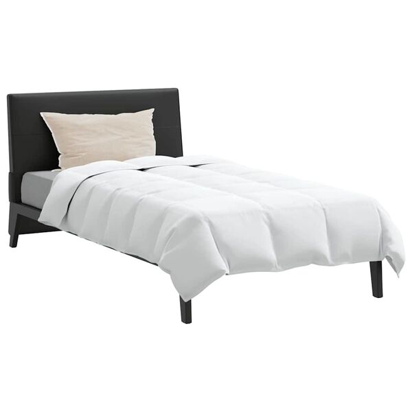 vidaXL Summer Duvet with Pillow 2 pcs White Down Feather