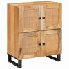 vidaXL Sideboard Brown 60 x 33 x 75 cm Solid Mango Wood