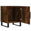 vidaXL Bedside Cabinets 2 pcs Smoked Oak 40x40x50 cm Engineered Wood