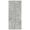 vidaXL Shoe Cabinet Concrete Grey 80 x 39 x 178 cm Engineered Wood