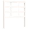 vidaXL Bed Frame without Mattress White 100x200 cm Solid Wood Pine