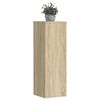 vidaXL Plant Stand Sonoma Oak 33x33x100 cm Engineered Wood