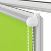 vidaXL Roller Blind Blackout Leaves Green 85x175 cm Fabric Width 80.7 cm Polyester