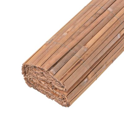 vidaXL Bamboo Fence 100x400 cm