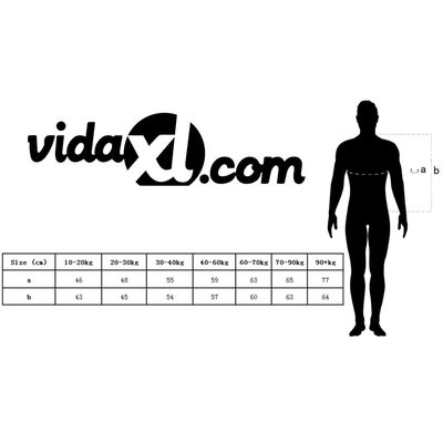 vidaXL Buoyancy Aids 4 pcs 100 N 60-70 kg