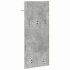 vidaXL Wall-Mounted Coat Rack with Shelf Concrete Grey 40 x 10 x 90 cm