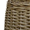 vidaXL Lamp Shade Wicker 40x26 cm Brown