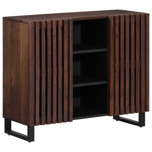 vidaXL Sideboard Brown 90x34x75 cm Solid Wood Mango