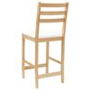 vidaXL Dining Chairs 2 pcs Natural 40 x 47.5 x 99.5 cm