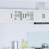 vidaXL Kitchen Cabinet with Shelf High Gloss White 80 x 31 x 40 cm