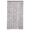 vidaXL Insect Curtain Brown and Beige 118x220 cm Chenille