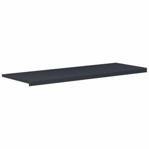 vidaXL Window Sill Anthracite with wood grain 120 x 50 x 4.5 cm PVC