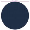 vidaXL Floating PE Solar Pool Film 455 cm Black and Blue