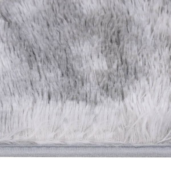 vidaXL Shaggy Rug Grey 200x140 cm