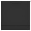 vidaXL Bedside Cabinets 2 pcs Black 40x39x40 cm