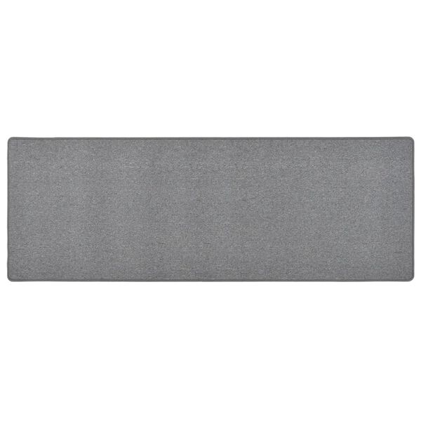 vidaXL Carpet Runner Dark Grey 50x150 cm
