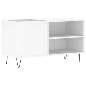 vidaXL Record Cabinet White 85x38x48 cm Engineered Wood