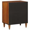 vidaXL Bedside Cabinet Brown 50 x 33 x 60 cm Solid Mango Wood