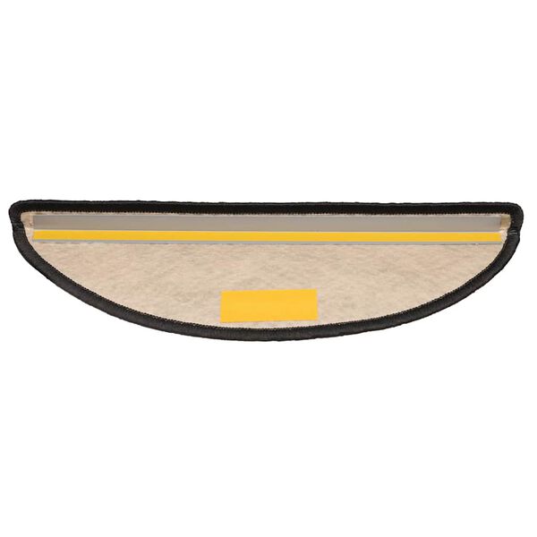 vidaXL Stair Mats Self-adhesive Sisal-Look 30 pcs 65x21x4 cm Anthracite