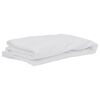vidaXL Mattress Protector White 160x220 cm Waterproof